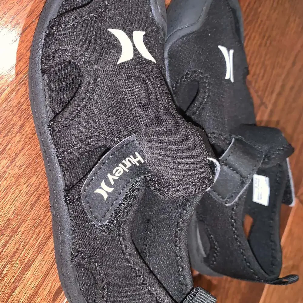 Hurley‎ Black Toddler Swim Water Shoes Size 9